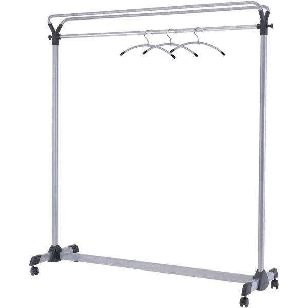 Alba Upper Shelf Double-sided Garment Rack