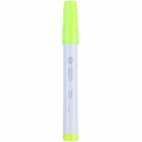 Business Source Chisel Tip Yellow Value Highlighter - Image 2