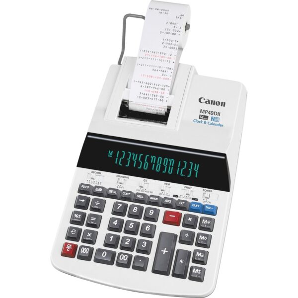 Canon MP49DII Desktop Printing Calculator - Image 2