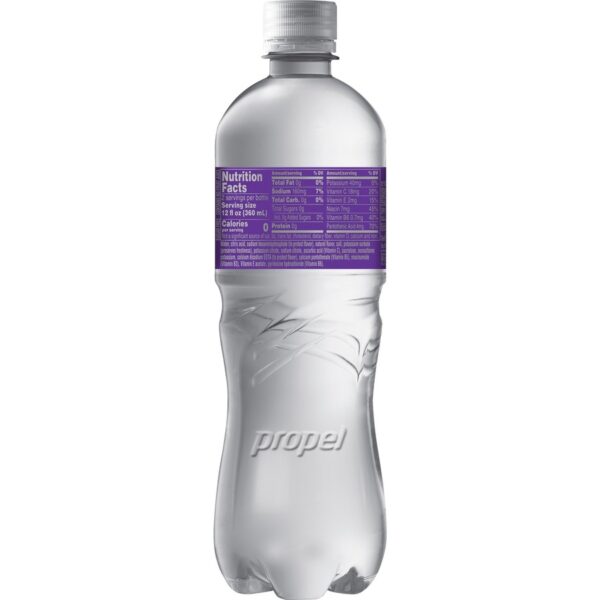 Propel Zero Grape-Flavored Electrolyte Water Beverage - Image 2