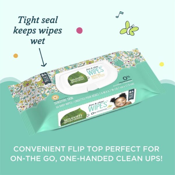 Seventh Generation Baby Wipes - Image 2