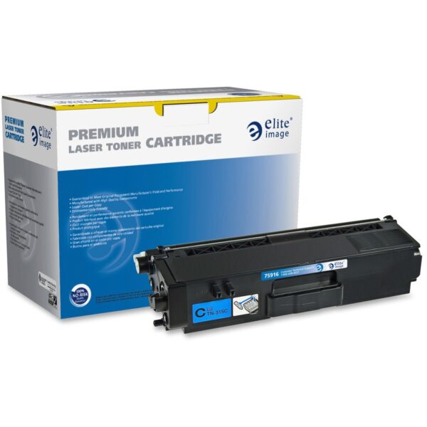 Elite Image Remanufactured Laser Toner Cartridge - Alternative for Brother TN310 - Cyan - 1 Each