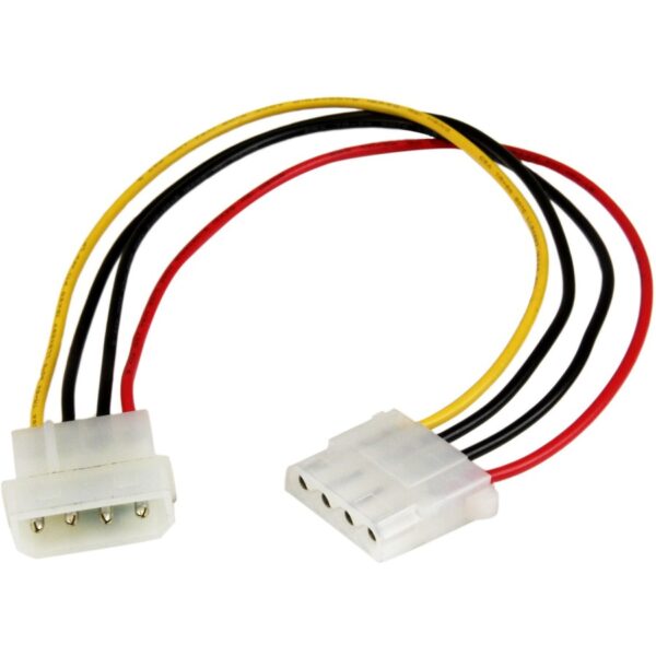 StarTech.com 12in Molex LP4 Power Extension Cable - M/F