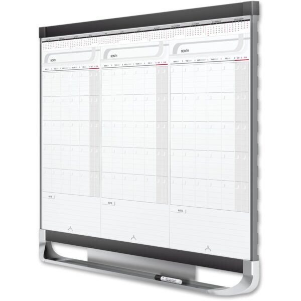 Quartet Prestige 2 Sliding Panel Calendar Board - Image 2