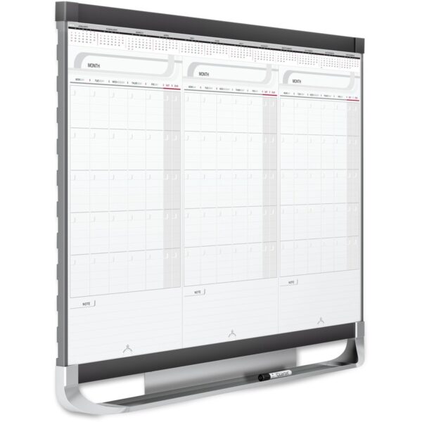 Quartet Prestige 2 Sliding Panel Calendar Board - Image 3