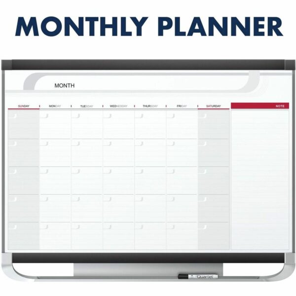 Quartet Prestige 2 Magnetic Monthly Calendar Board - Image 4