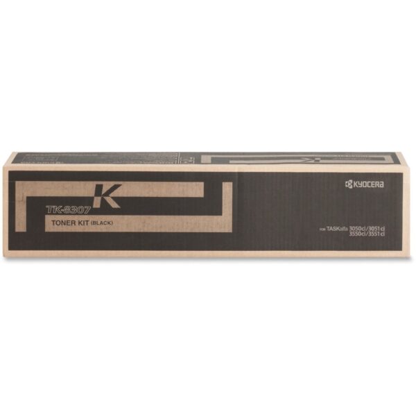 Kyocera Original Laser Toner Cartridge - Black - 1 Each