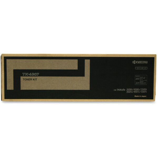 Kyocera Original Laser Toner Cartridge - Black - 1 Each