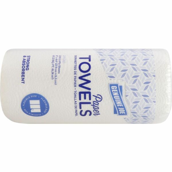 Genuine Joe Kitchen Roll Flexible Size Towels - Image 4