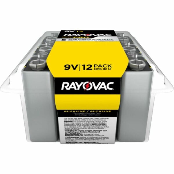 Rayovac 9-Volt Ultra-Pro Alkaline Battery