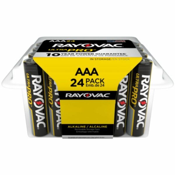 Rayovac Ultra Pro Alka AAA Batteries Storage Pack