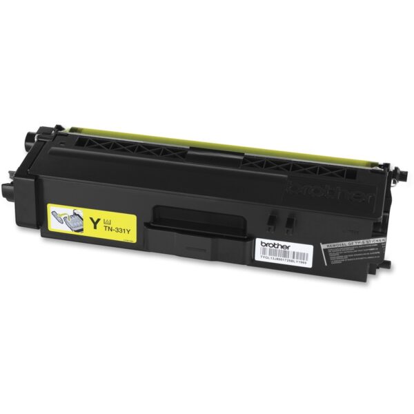 Brother TN331Y Original Laser Toner Cartridge - Yellow - 1 Each - Image 2