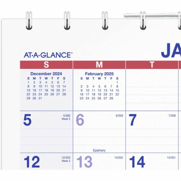 At-A-Glance Move-A-Page 3-Month Wall Calendar - Image 3