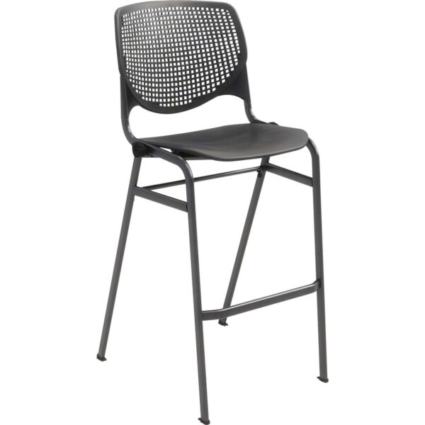 KFI Barstool with Polypropylene Seat and Back