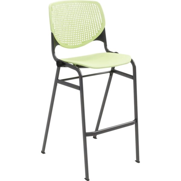 KFI Barstool with Polypropylene Seat and Back