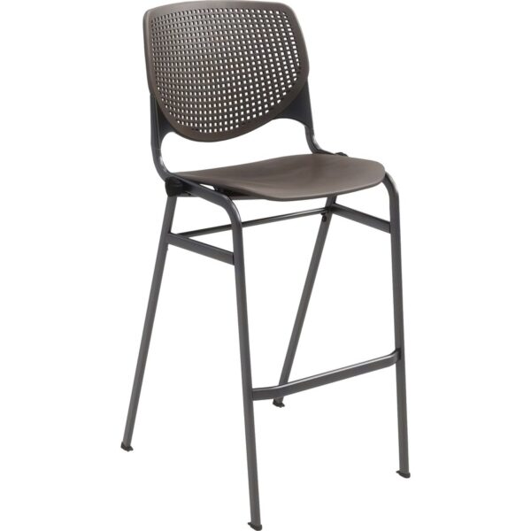 KFI Barstool with Polypropylene Seat and Back