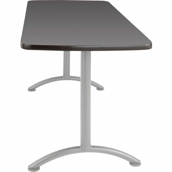 Iceberg Arc Fixed Height Table 36X72 Rectangular, Graphite - Image 2