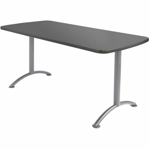 Iceberg Arc Fixed Height Table 36X72 Rectangular, Graphite - Image 3