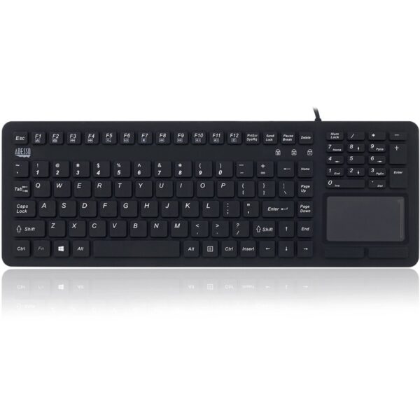 Adesso Antimicrobial Waterproof Touchpad Keyboard - Image 3