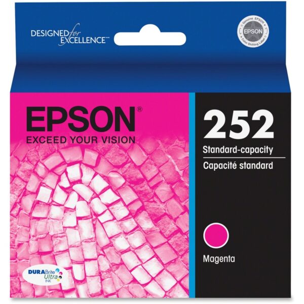 Epson DURABrite Ultra T252320 Original Standard Yield Inkjet Ink Cartridge - Magenta - 1 Each