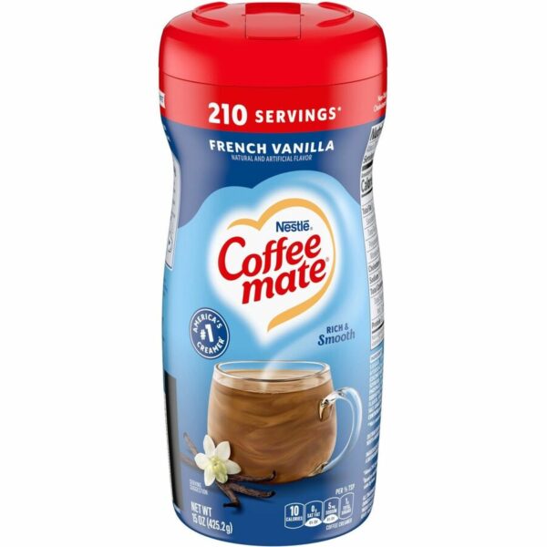 Coffee mate French Vanilla Powdered Creamer Canister - Gluten-Free