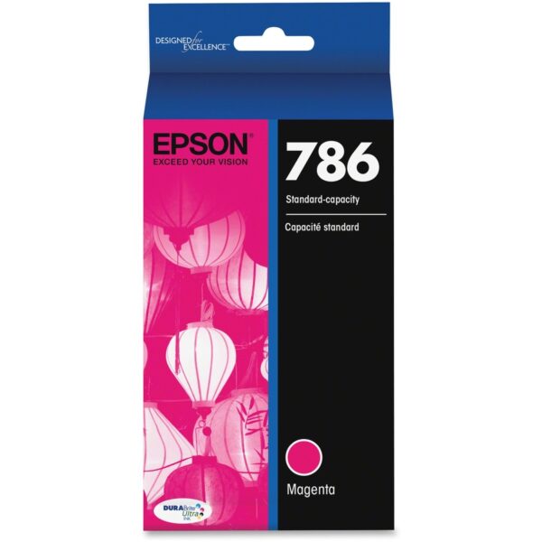 Epson DURABrite Ultra 786 Original Inkjet Ink Cartridge - Magenta - 1 Each