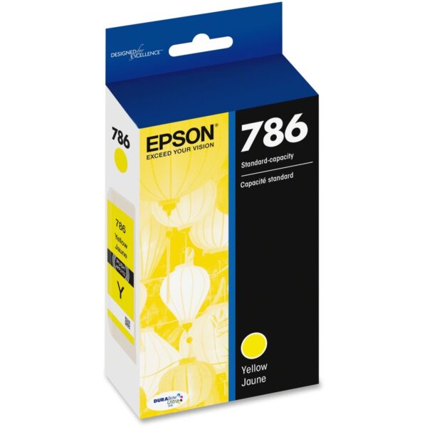 Epson DURABrite Ultra 786 Original Inkjet Ink Cartridge - Yellow - 1 Each - Image 2