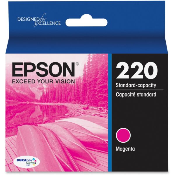 Epson DURABrite Ultra 220 Original Inkjet Ink Cartridge - Magenta - 1 Each - Image 2