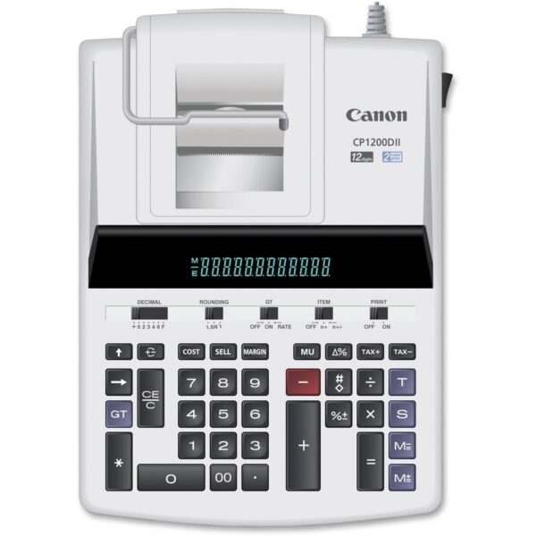 Canon CP1200DII Commercial Desktop Calculator - Image 2