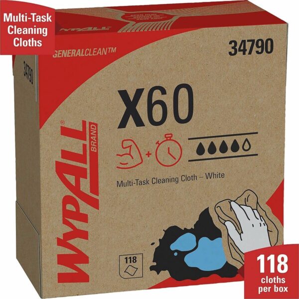 Wypall GeneralClean X60 Multi-Task Cleaning Cloths - Pop-Up Box - Image 2