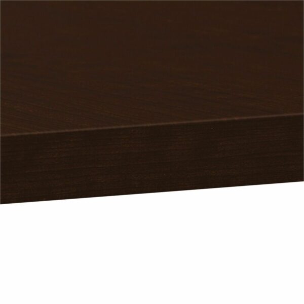 Bush Business Furniture 120L x 48W Boat Top Conference Table - Mocha Cherry - Image 2