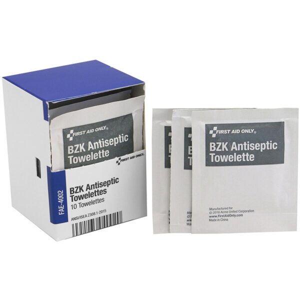 First Aid Only BZK Antiseptic Towelettes