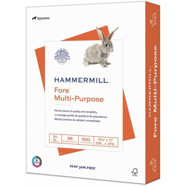 Hammermill Fore Multipurpose Copy Paper - White