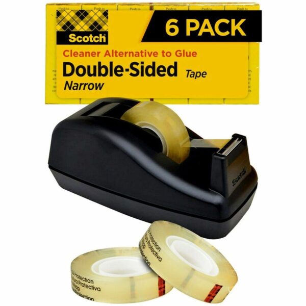 Scotch Permanent Double-Sided Tape - 1/2"W