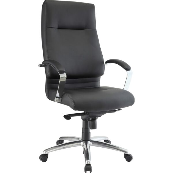 Lorell Executive High-back Chair with Fixed Arms