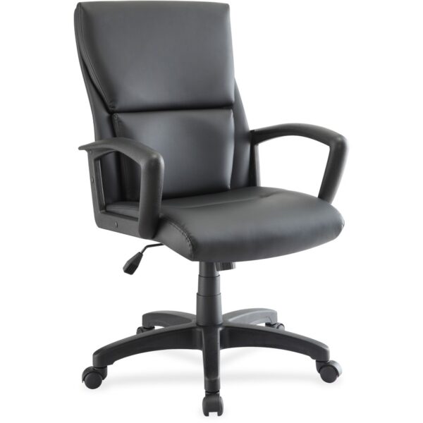 Lorell European Design Executive Mid-back Office Chair