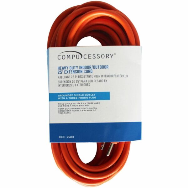 Compucessory Heavy-duty Indoor/Outdoor Extension Cord