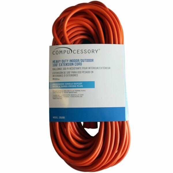 Compucessory Heavy-duty Indoor/Outdoor Extension Cord