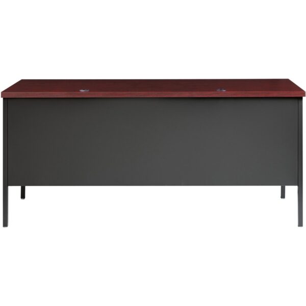 Lorell Fortress Series Left-Pedestal Desk - Image 3