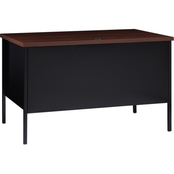 Lorell Fortress Series 48" Right Single-Pedestal Desk - Image 4