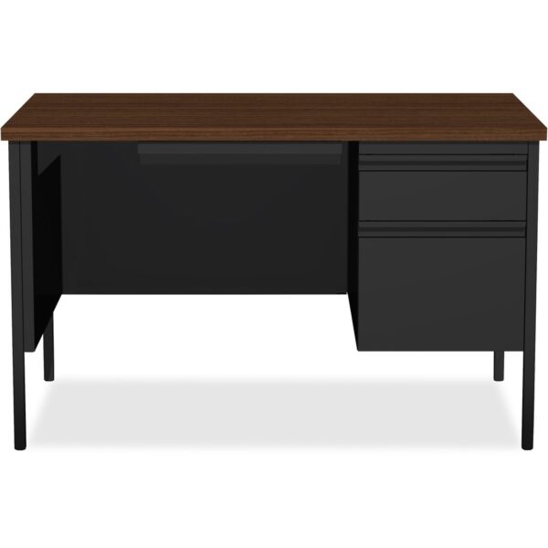 Lorell Fortress Series 48" Right Single-Pedestal Desk - Image 5