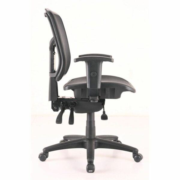 Lorell Mid-Back Mesh Swivel Office Chair - Image 2