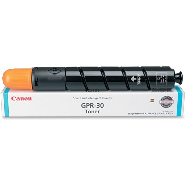 Canon GPR-30C Original Laser Toner Cartridge - Cyan - 1 Each