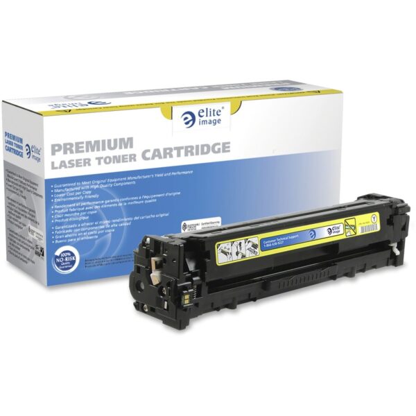 Elite Image Remanufactured Laser Toner Cartridge - Alternative for Canon 131Y - Yellow - 1 Each