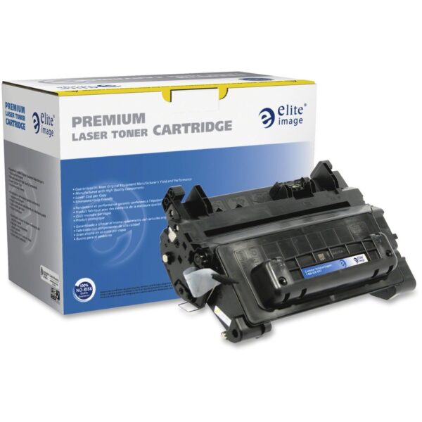 Elite Image Remanufactured MICR Laser Toner Cartridge - Alternative for HP 64A (CC364A) - Black - 1 Each