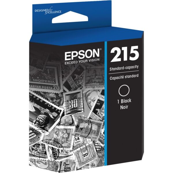 Epson 215 Original Inkjet Ink Cartridge - Black - 1 Each - Image 2