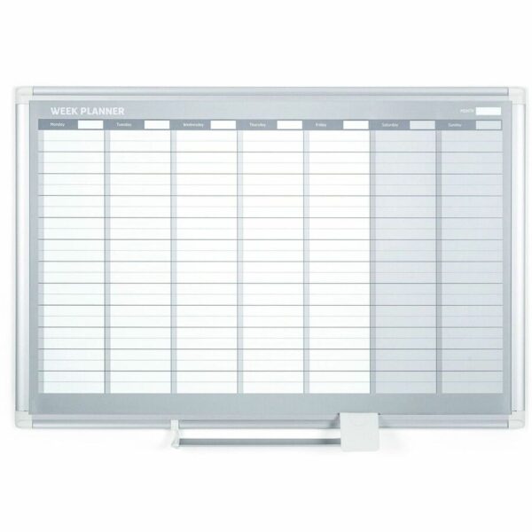 MasterVision Dry-erase Magnetic Planning Board