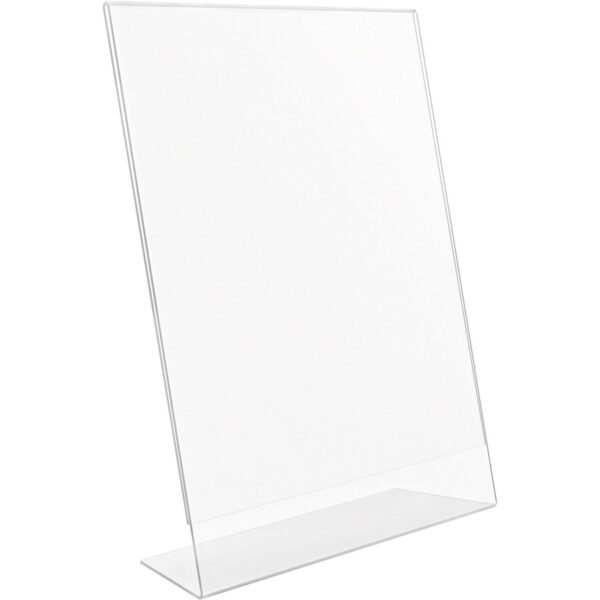 Deflecto Anti-Glare Slanted Sign Holder - Image 3