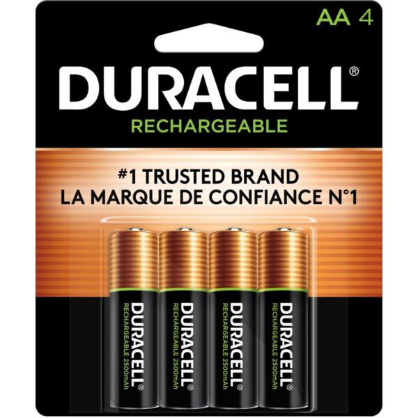 Duracell StayCharged AA Rechargeable Batteries