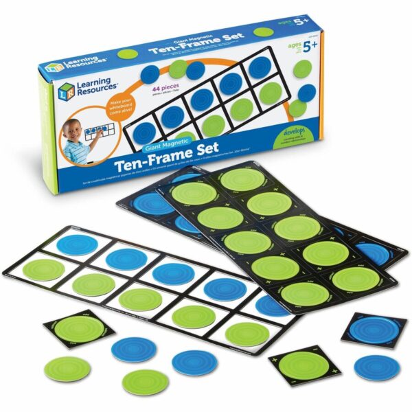 Learning Resources Giant Magnetic Ten-frame Set